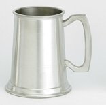 Satin Finish Fine English Pewter Tankard